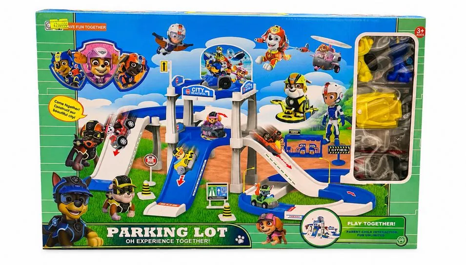پارکینگ سگ‌های نگهبان Paw Patrol Parking Lot Playset