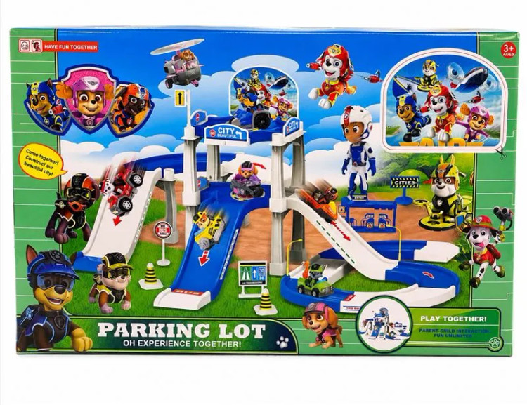 پارکینگ سگهای نگهبان Paw Patrol Parking Lot Playset